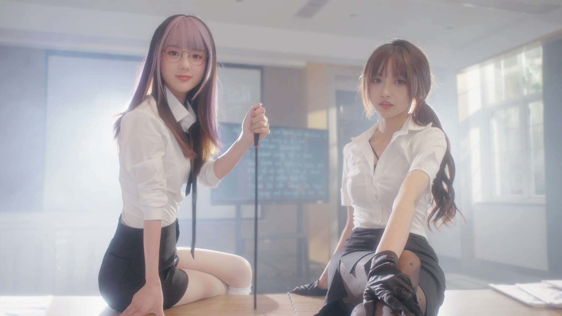 美女,请别影响我学习