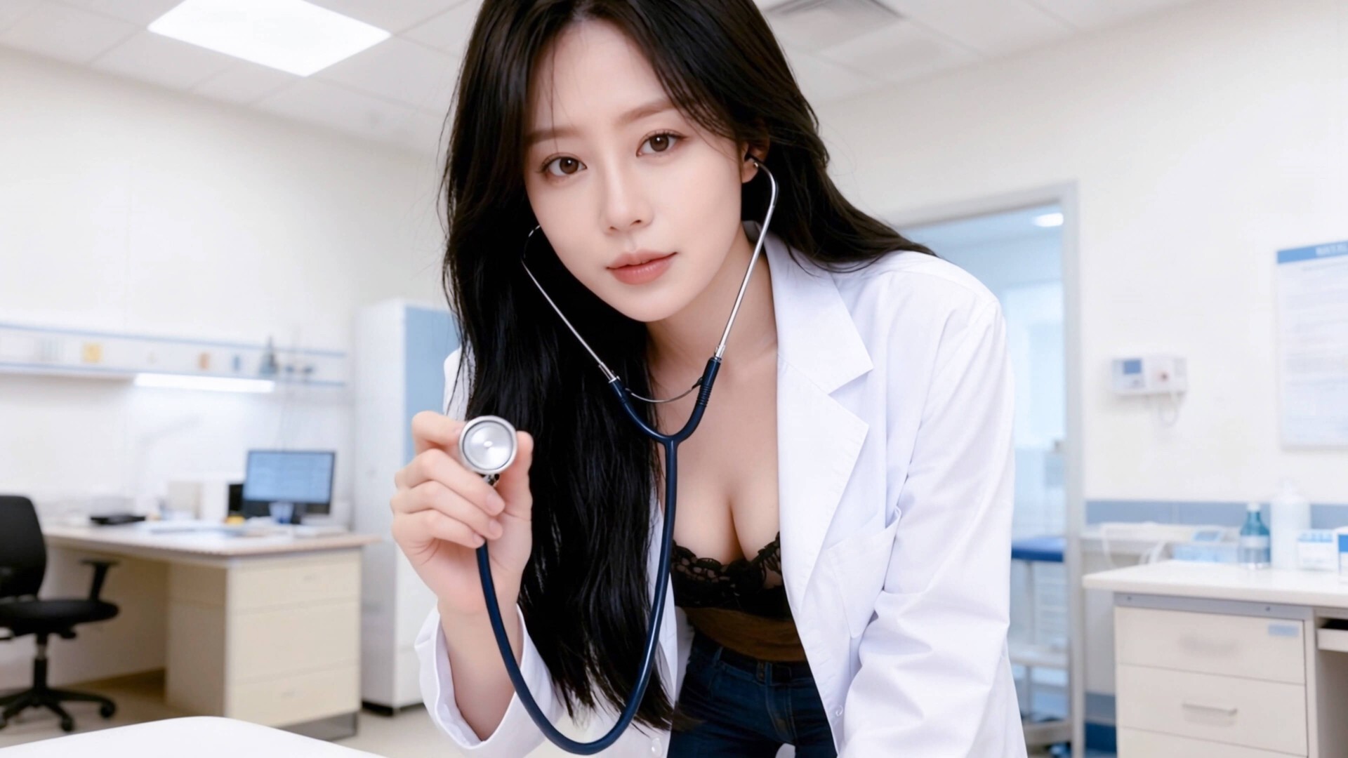 美女,游泳健身了解一下